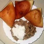 Coastal Mahamri with Mbaazi ya Nazi